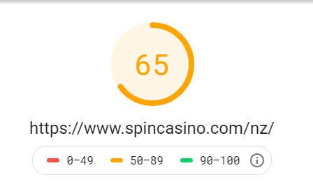 Spin casino review - mobile speed