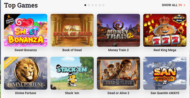 Top Skrill Casino Games